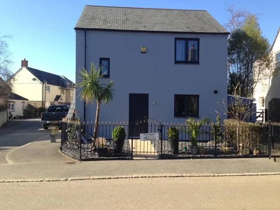 Finished exterior painting and roofline work in Treverbyn