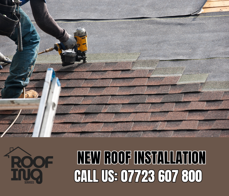 New roof installation services in Treverbyn